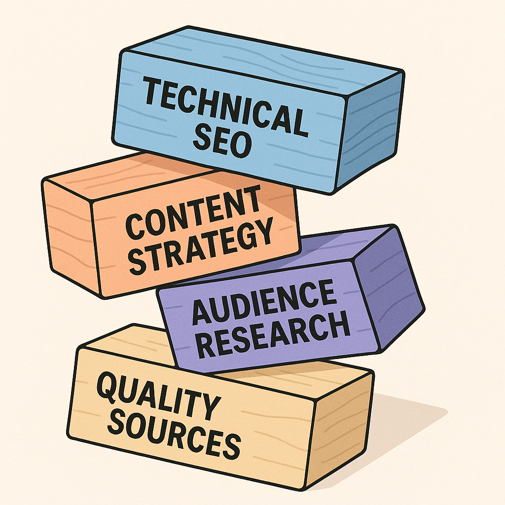 Building Blocks of GEO