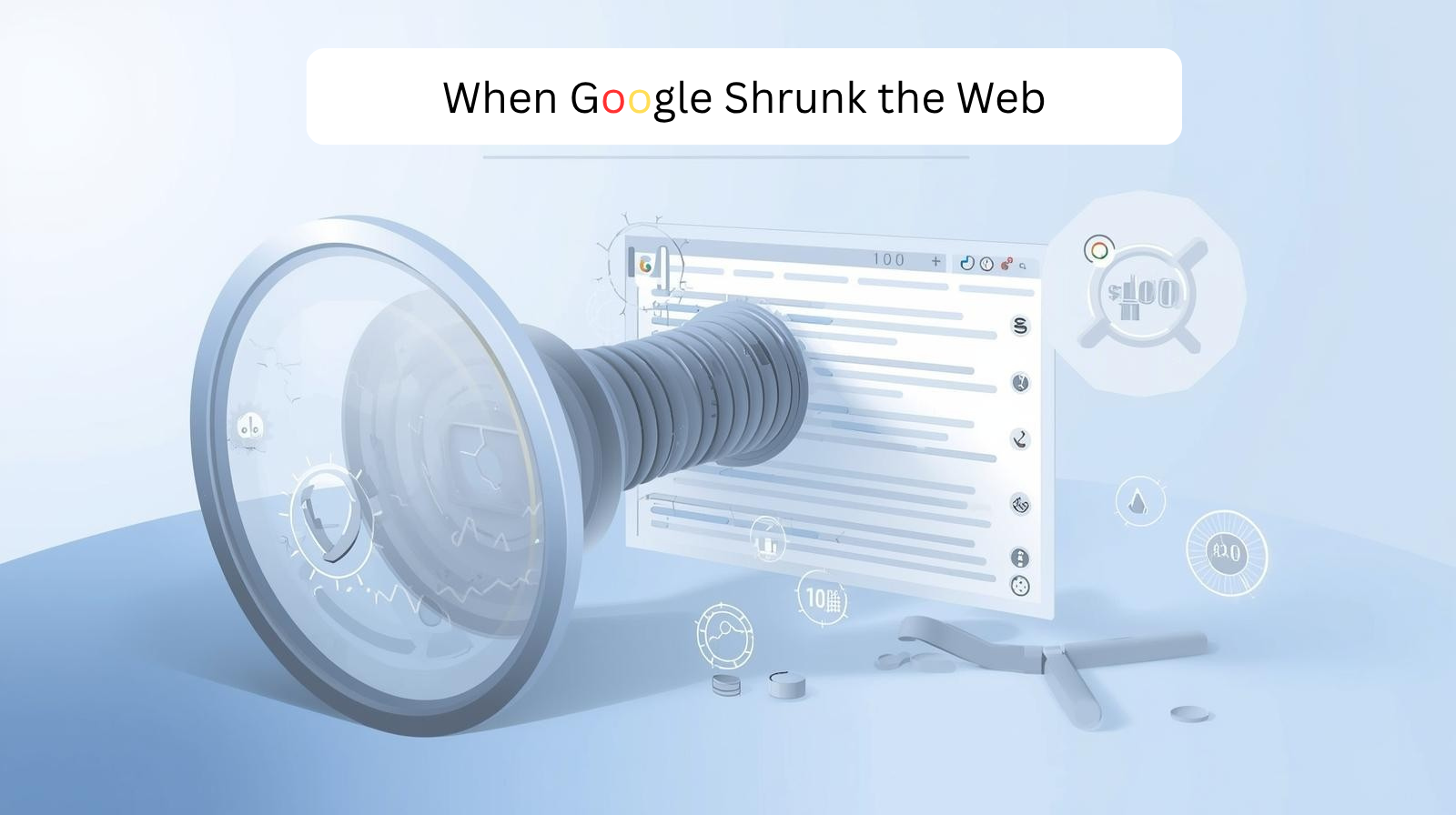 When Google Shrunk the Web by removing num=100 paramter