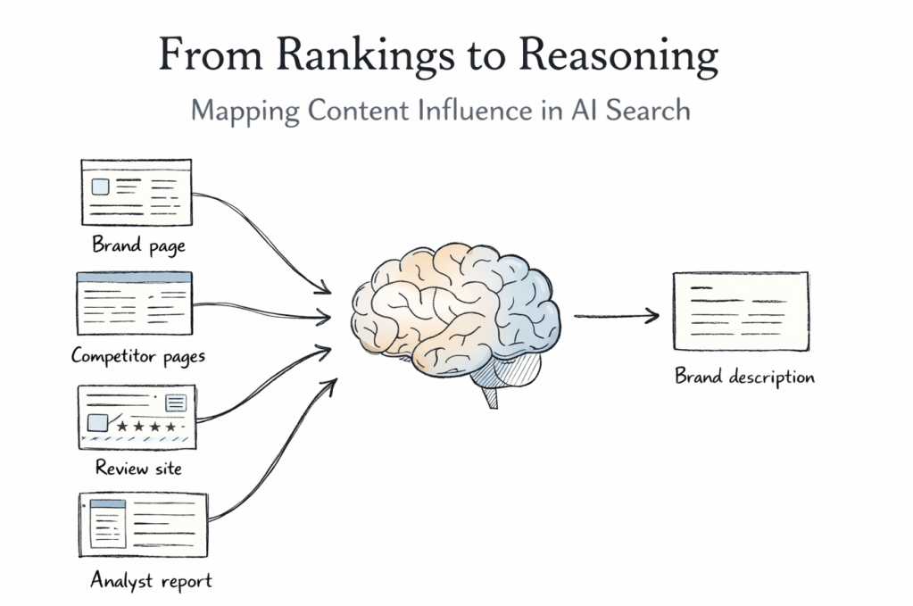 Mapping Content Influence in AI Search