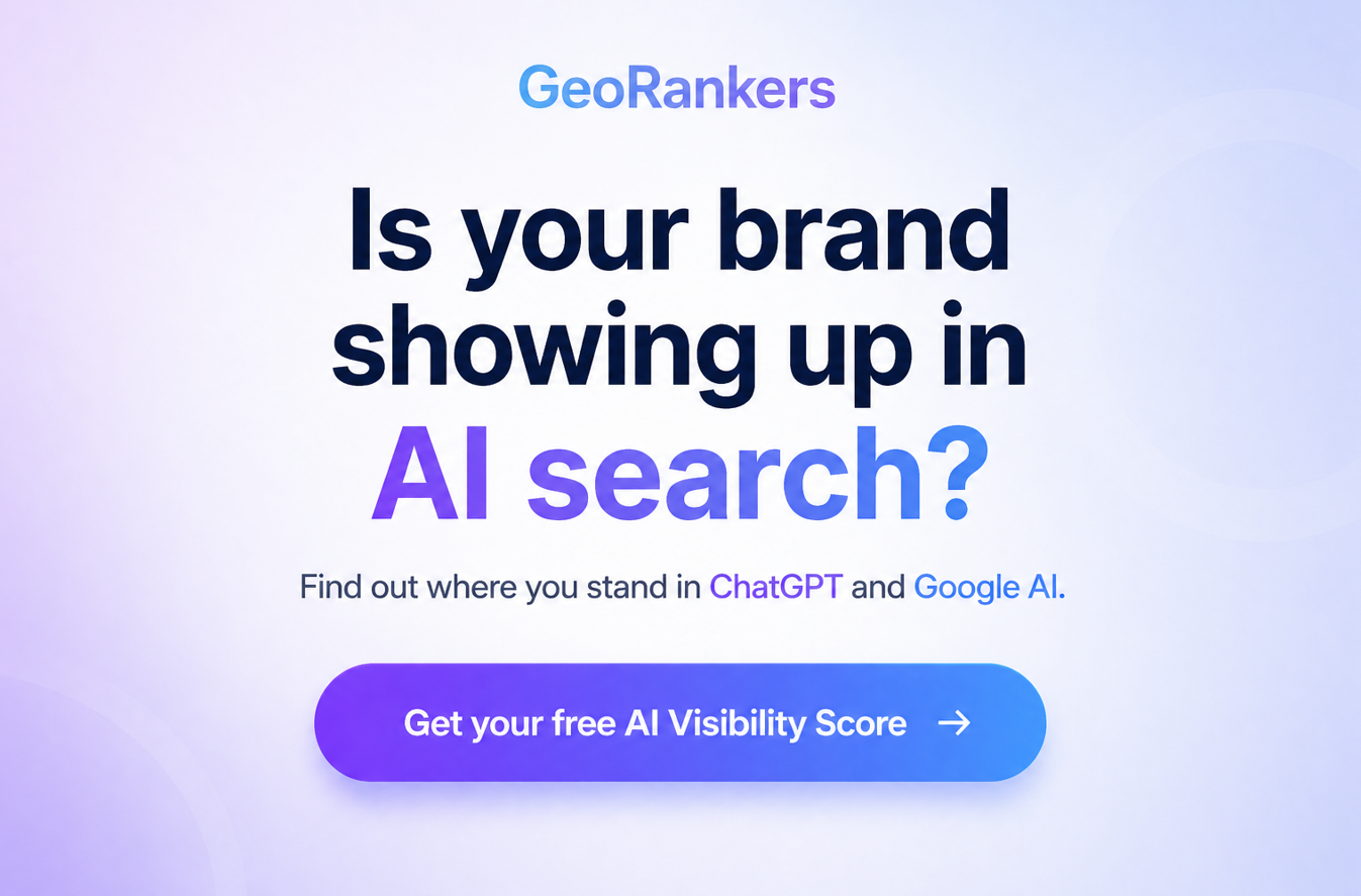 Get Your AI Visibility Score for Free